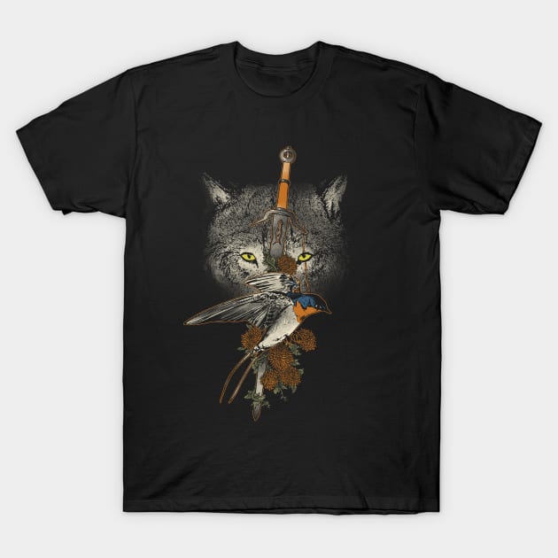 The Swallow T-Shirt by Hillary White Rabbit